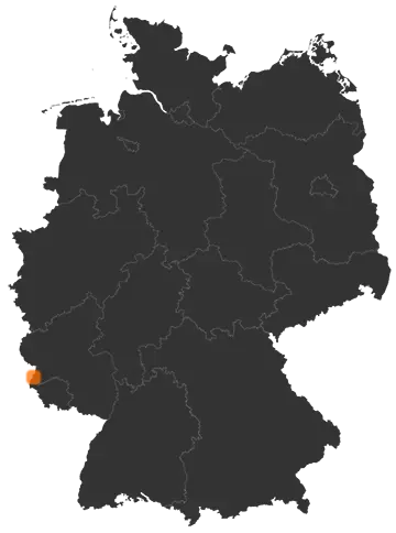 Deutschlandkarte: Wo ist Nittel