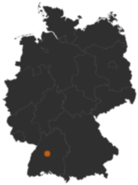 Deutschlandkarte: Wo ist Nufringen