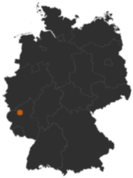 Deutschlandkarte: Wo ist Oberelz