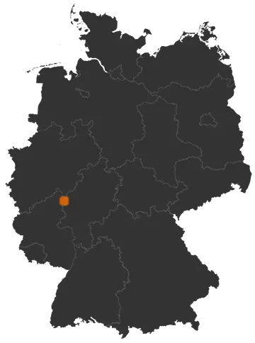 Deutschlandkarte: Wo ist Oberroßbach