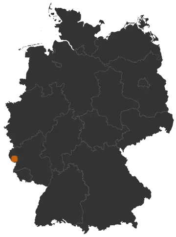 Oberweis auf der Kreiskarte