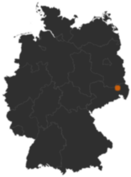 Deutschlandkarte: Wo ist Oßling