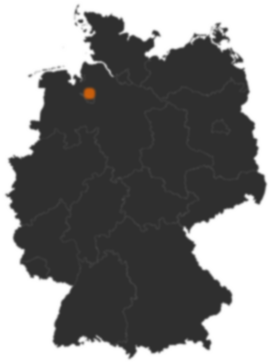 Deutschlandkarte: Wo ist Osterholz-Scharmbeck