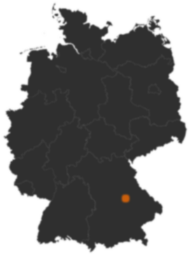 Deutschlandkarte: Wo ist Pielenhofen