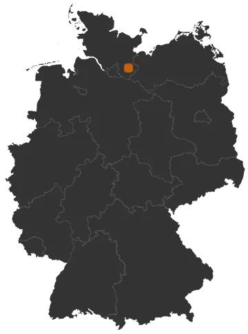 Deutschlandkarte: Wo ist Poggensee
