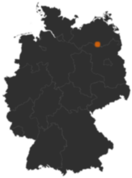 Deutschlandkarte: Wo ist Priborn