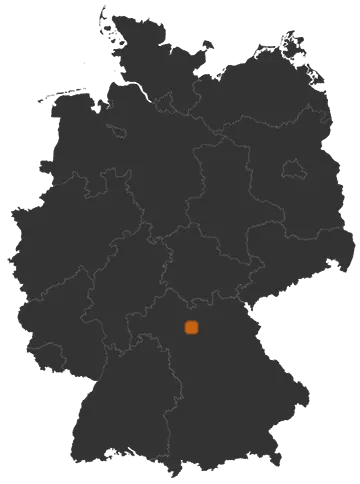 Priesendorf auf der Kreiskarte