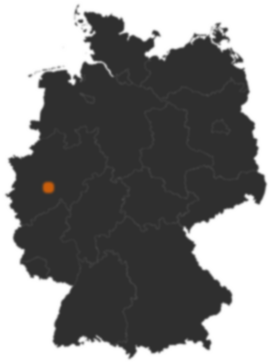 Deutschlandkarte: Wo ist Radevormwald