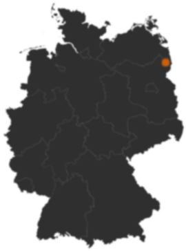 Deutschlandkarte: Wo ist Randowtal
