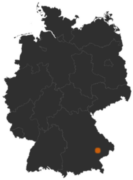 Deutschlandkarte: Wo ist Reisbach