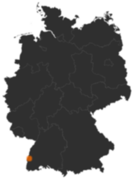 Deutschlandkarte: Wo ist Riegel am Kaiserstuhl