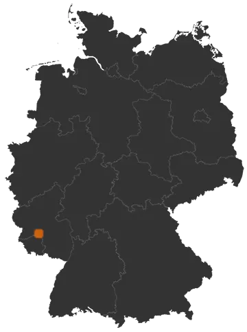 Deutschlandkarte: Wo ist Rinzenberg