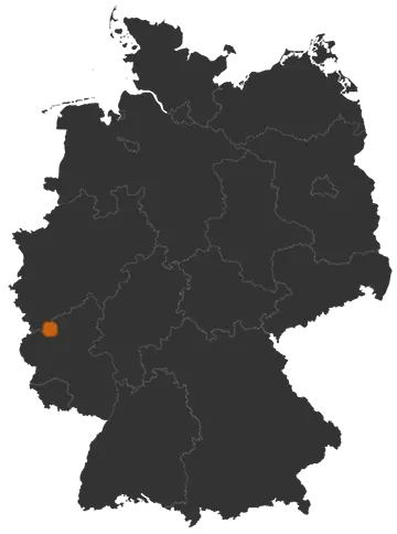 Deutschlandkarte: Wo ist Rodder