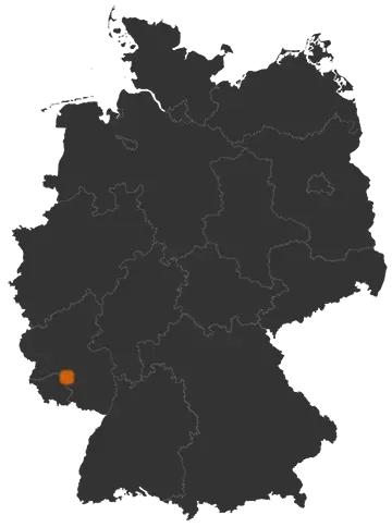 Deutschlandkarte: Wo ist Rohrbach