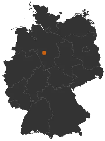 Deutschlandkarte: Wo ist Ronnenberg