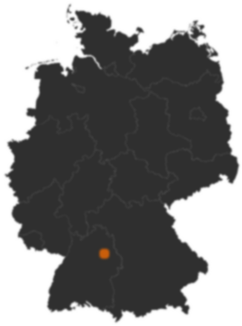 Deutschlandkarte: Wo ist Rosengarten