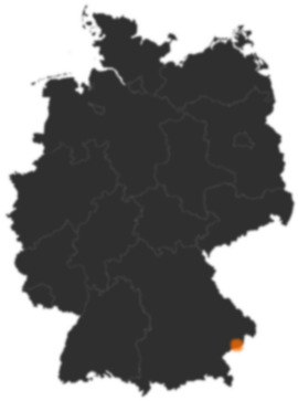 Deutschlandkarte: Wo ist Rotthalmünster
