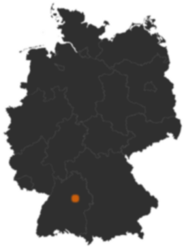 Deutschlandkarte: Wo ist Rudersberg