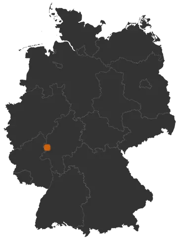 Deutschlandkarte: Wo ist Runkel