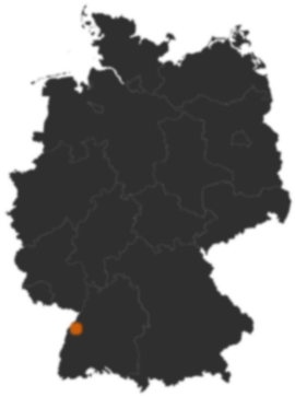 Deutschlandkarte: Wo ist Sasbach