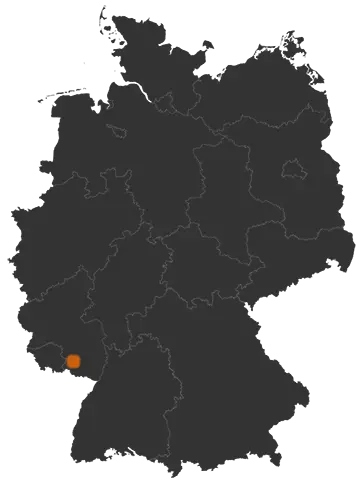 Deutschlandkarte: Wo ist Schauerberg