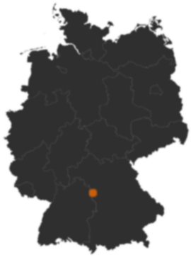 Deutschlandkarte: Wo ist Schillingsfürst