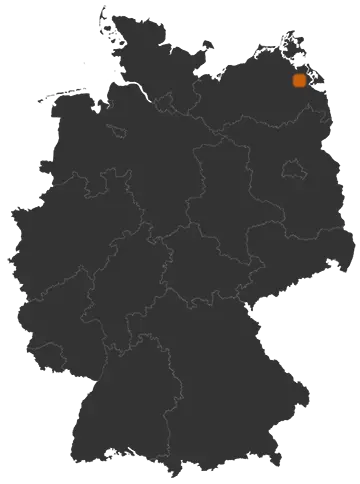Deutschlandkarte: Wo ist Schmatzin