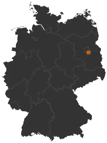 Deutschlandkarte: Wo ist Schönefeld