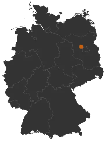 Deutschlandkarte: Wo ist Schönwalde-Glien