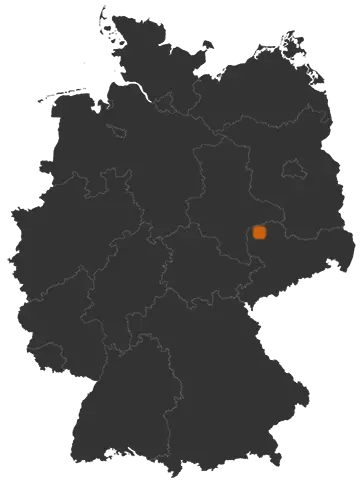 Schönwölkau auf der Kreiskarte