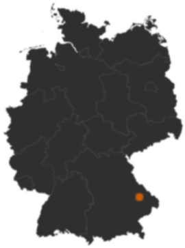 Deutschlandkarte: Wo ist Schwarzach