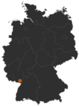 Deutschlandkarte: Wo ist Siebeldingen