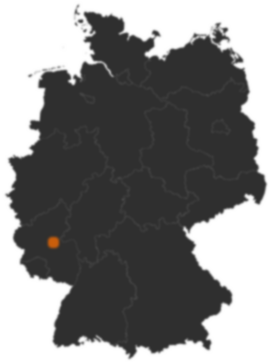 Karte: Wo liegt Simmern/Hunsrück?
