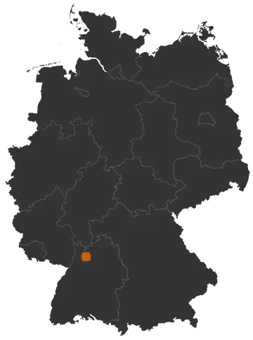 Karte: Wo liegt Sinsheim?