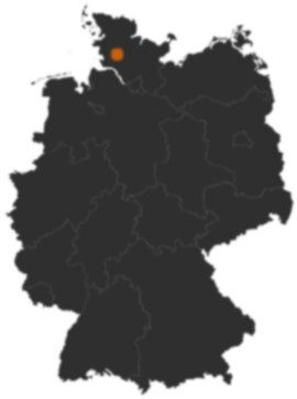 Deutschlandkarte: Wo ist Steenfeld