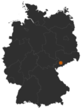 Deutschlandkarte: Wo ist Stollberg/Erzgebirge