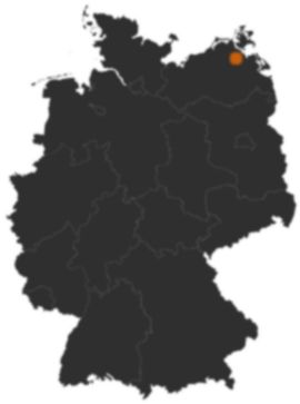 Deutschlandkarte: Wo ist Süderholz