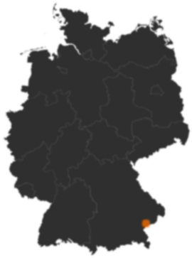 Deutschlandkarte: Wo ist Tann