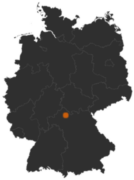 Deutschlandkarte: Wo ist Thundorf in Unterfranken