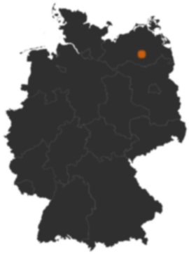 Deutschlandkarte: Wo ist Torgelow am See