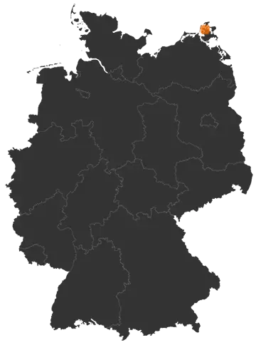 Deutschlandkarte: Wo ist Trent