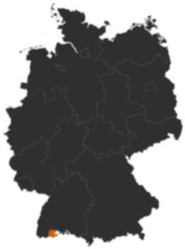 Deutschlandkarte: Wo ist Ühlingen-Birkendorf