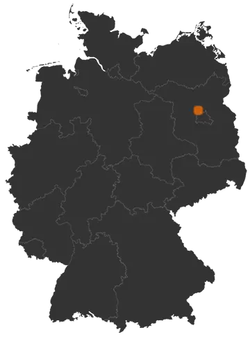 Velten auf der Kreiskarte