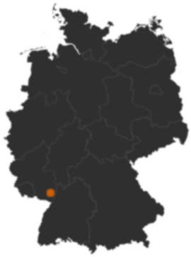 Deutschlandkarte: Wo ist Venningen