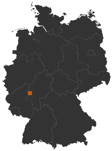 Karte: Wo liegt Villmar?