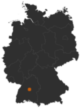 Deutschlandkarte: Wo ist Waldenbuch