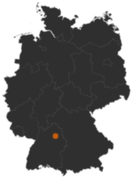 Deutschlandkarte: Wo ist Waldenburg