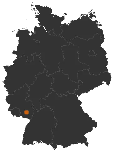 Deutschlandkarte: Wo ist Waldleiningen