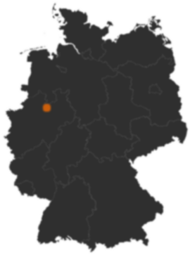 Karte: Wo liegt Warendorf?
