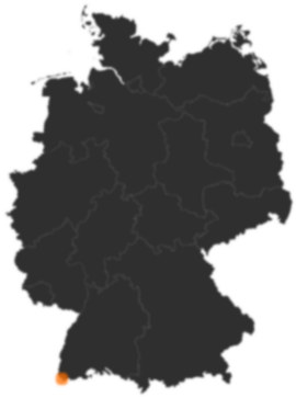 Deutschlandkarte: Wo ist Weil am Rhein